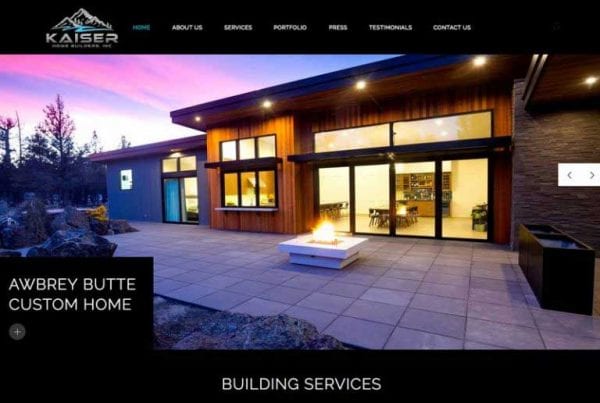 Kaiser Home Builders Website