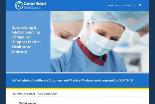 Xcellent Medical Website Design